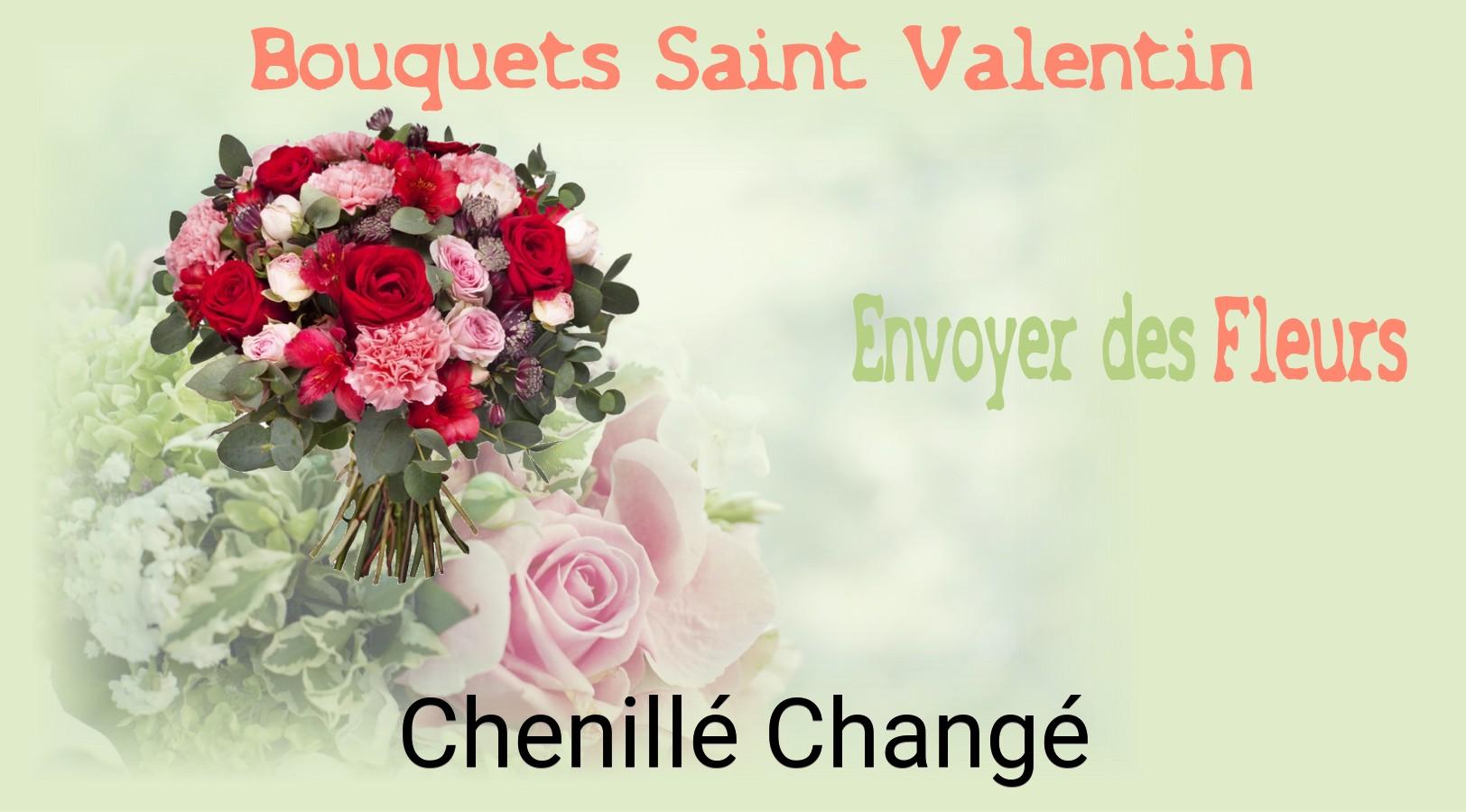 Roses de Saint-Valentin livrées à Chenillé-Changé